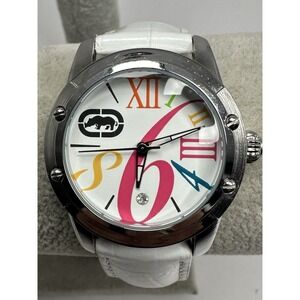 Marc‎ Ecko Ladies Watch New Battery Colorful Dial 34MM 7.75 G94
